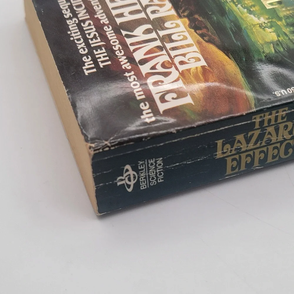 Frank Herbert Bill Ransom The Lazarus Effect Paperback 1983 Sci-Fi Good